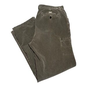 Quiksilver Edition Light Green Straight Leg Corduroy Pants Mens 38 (38x33)